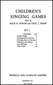 Cecil Sharp: Childrens' Singing Games Set 1