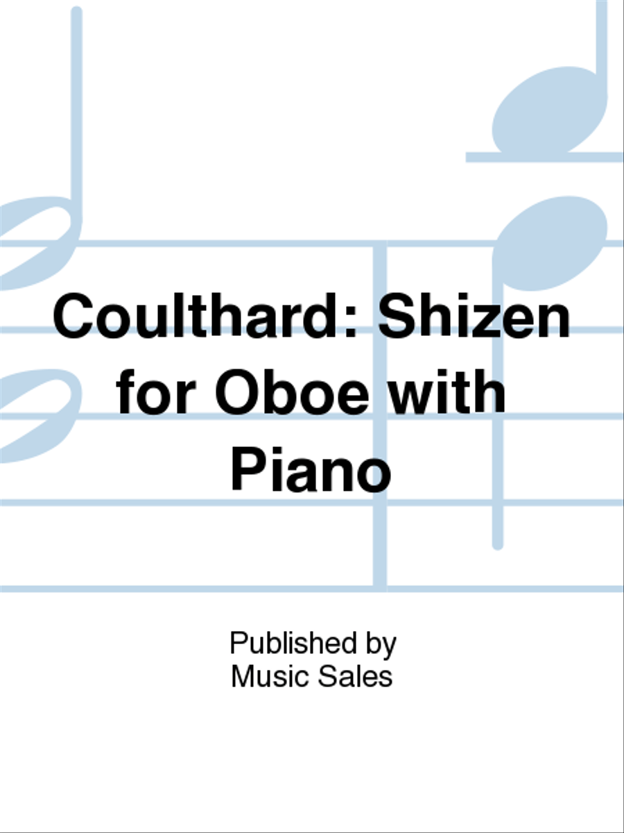 Shizen for Oboe with Piano Piano Accompaniment scores gallery preview page 1