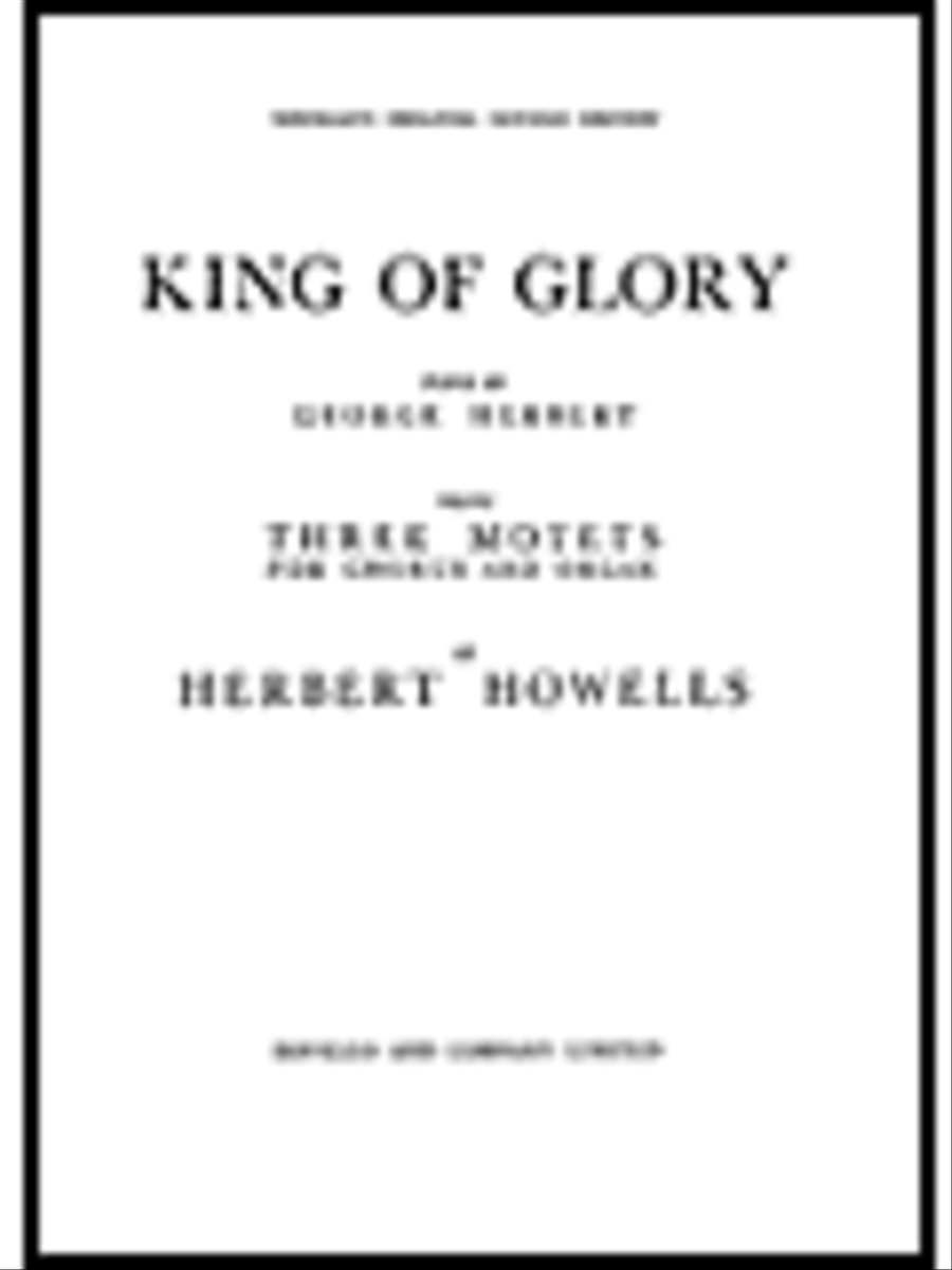 King of Glory King of Glory 4-Part scores gallery preview page 1