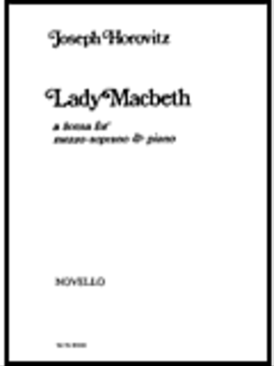 Lady Macbeth Lady Macbeth Mezzo-Soprano Voice scores gallery preview page 1