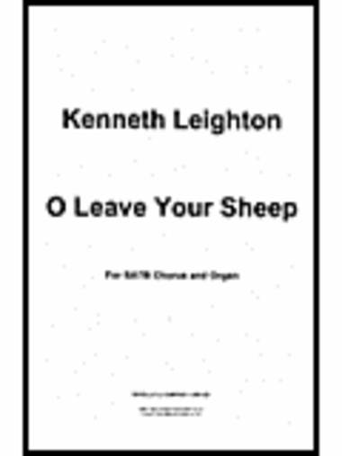 O Leave Your Sheep
