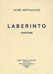 Xavier Montsalvatage Laberinto Partitura