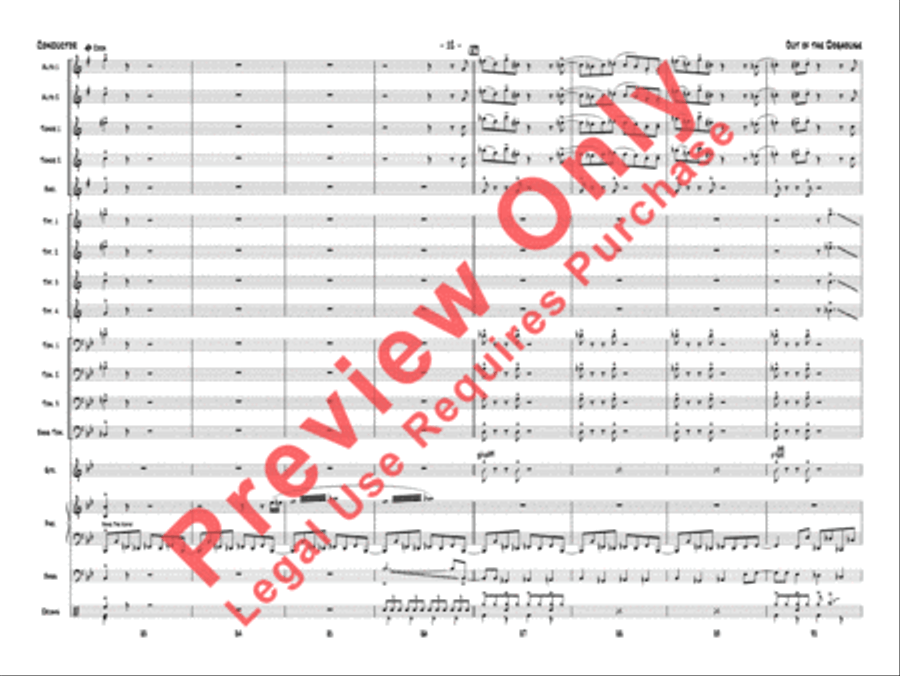 Out of the Doghouse Out of the Doghouse Jazz Ensemble scores gallery preview page 15