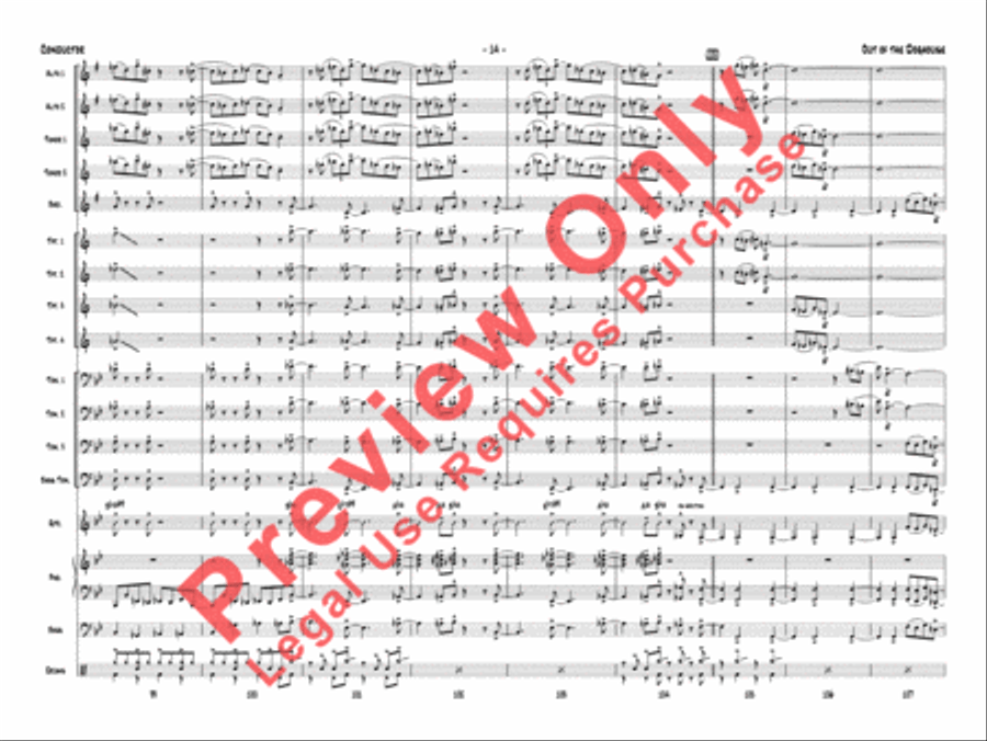 Out of the Doghouse Out of the Doghouse Jazz Ensemble scores gallery preview page 17