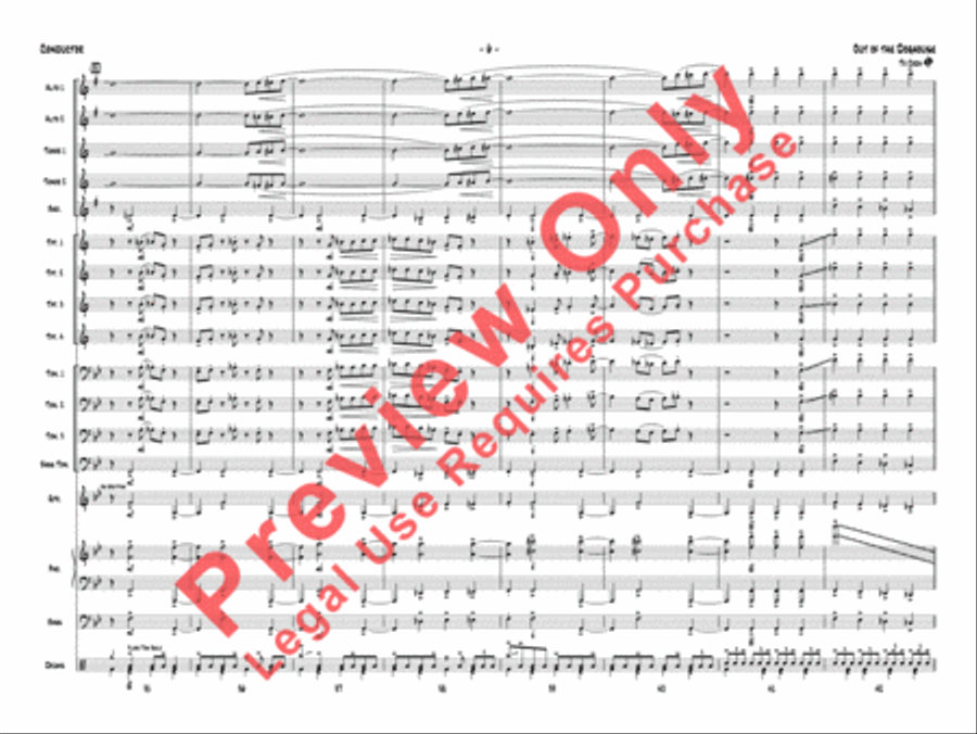 Out of the Doghouse Out of the Doghouse Jazz Ensemble scores gallery preview page 9