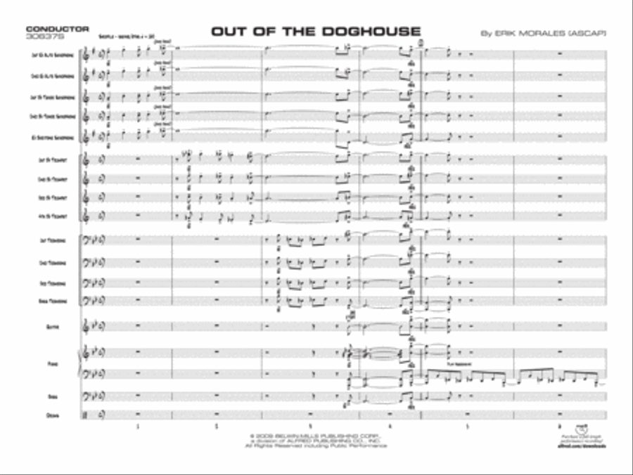 Out of the Doghouse Out of the Doghouse Jazz Ensemble scores gallery preview page 20