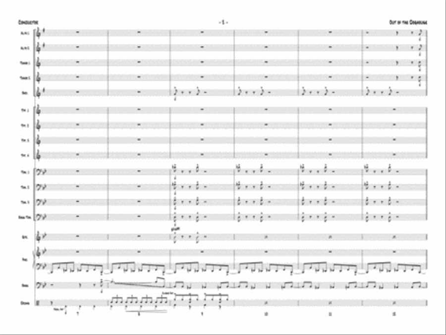Out of the Doghouse Out of the Doghouse Jazz Ensemble scores gallery preview page 21