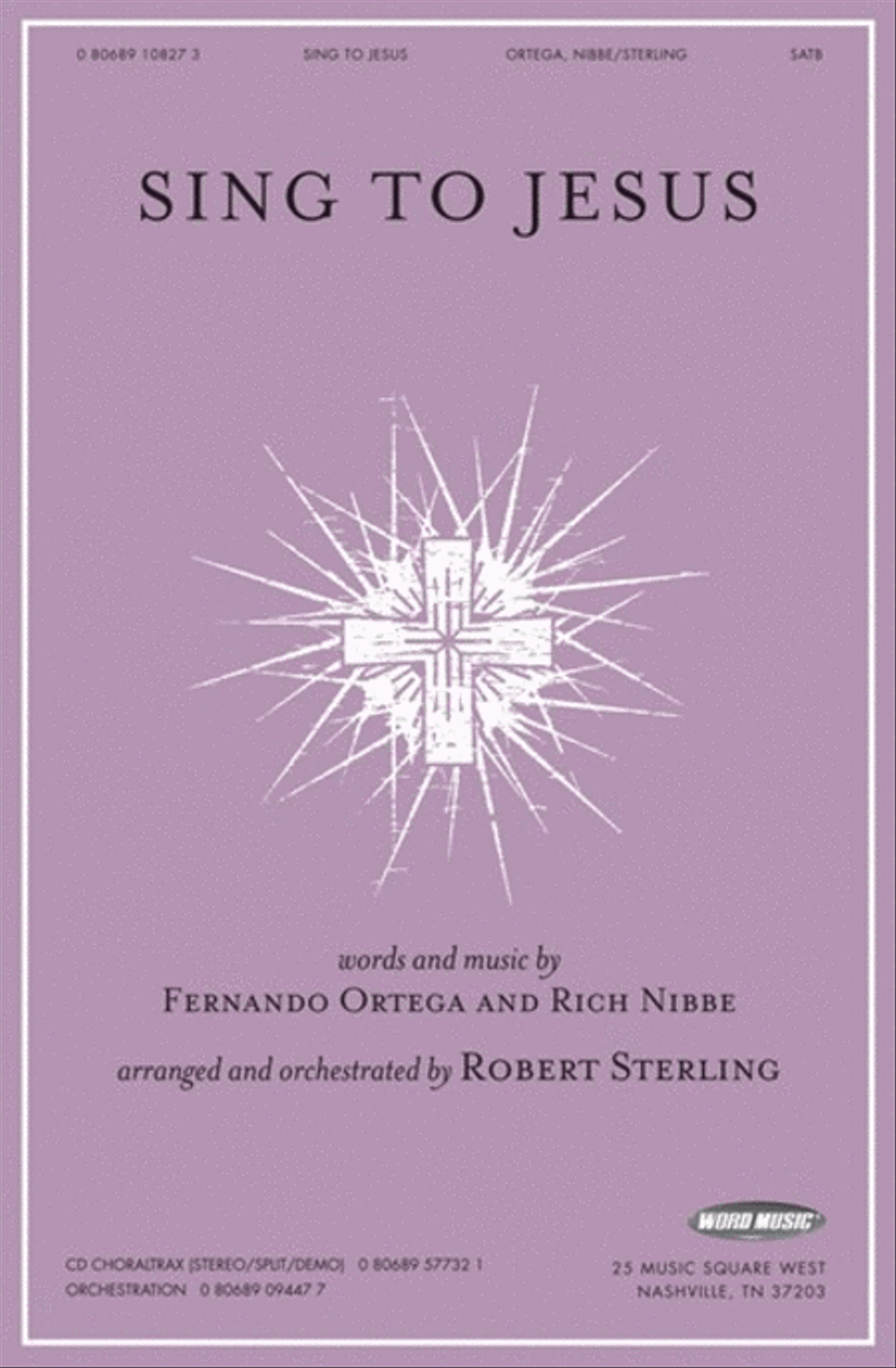 Sing To Jesus - Orchestration Choir scores gallery preview page 1