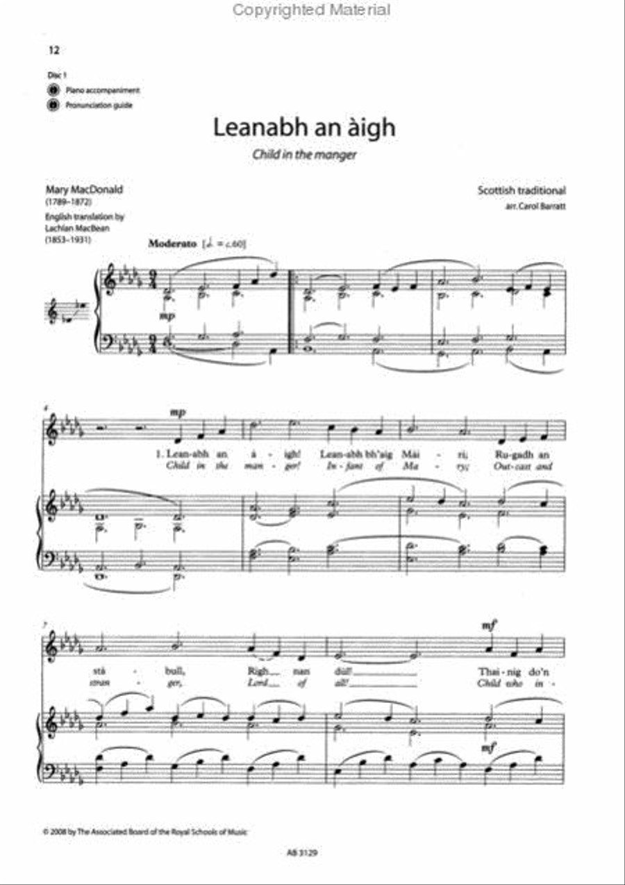 The ABRSM Songbook, Book 2 Voice scores gallery preview page 2