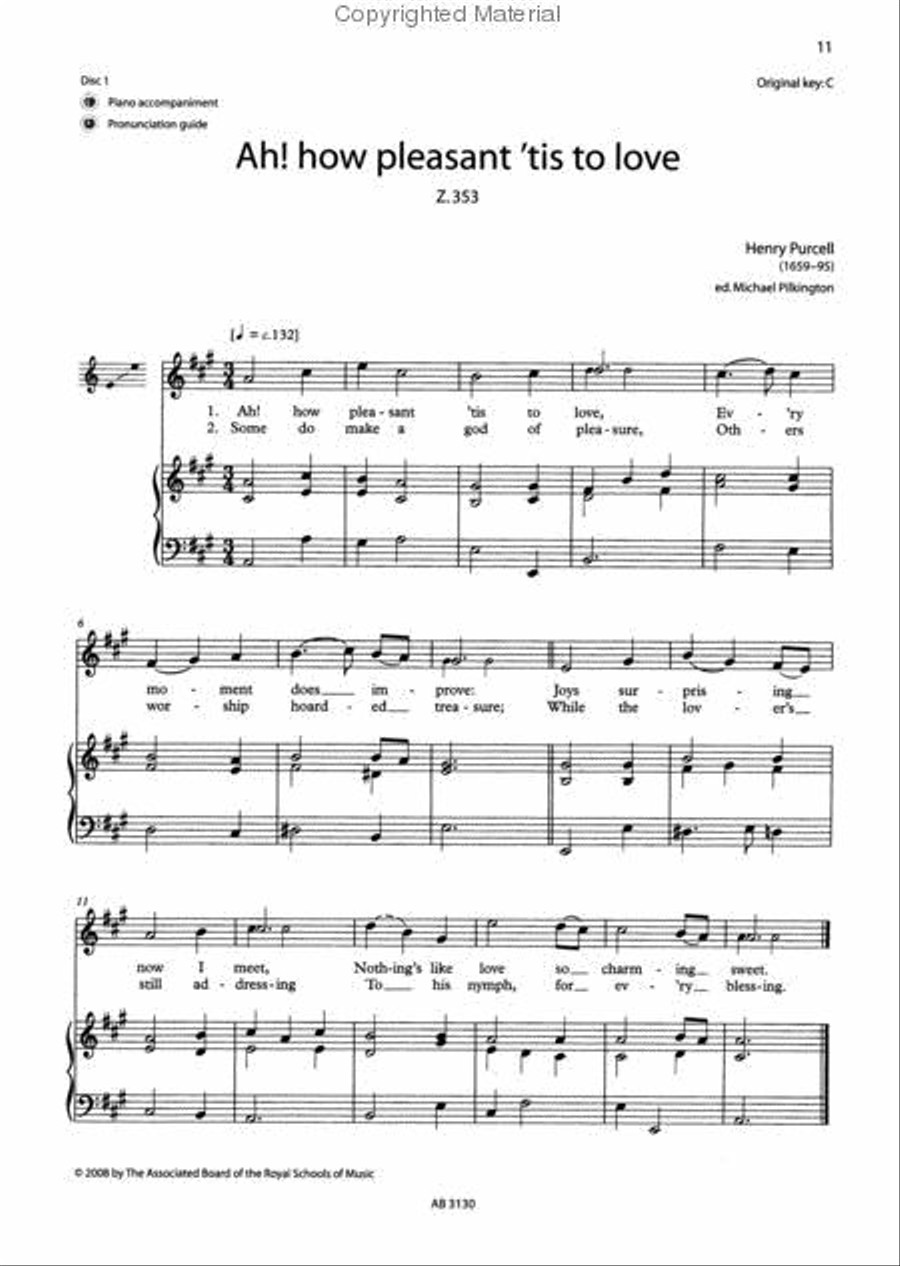 The ABRSM Songbook, Book 3 Voice scores gallery preview page 2