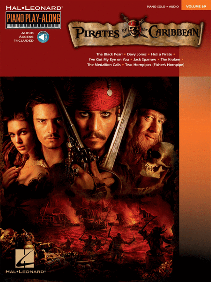 Pirates of the Caribbean Piano, Vocal, Guitar scores gallery preview page 1