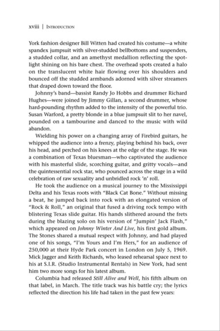 Raisin' Cain: The Wild and Raucous Story of Johnny Winter Collection / Songbook scores gallery preview page 8