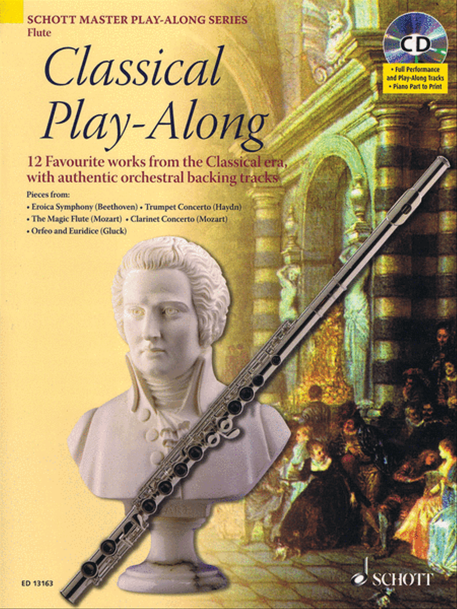 Classical Play-along Flute Flute scores gallery preview page 1