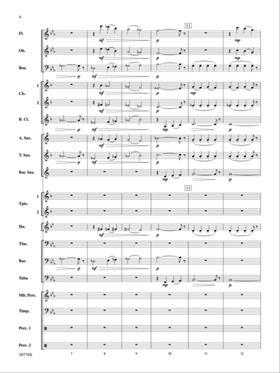 The Planets (score only) The Planets (score only) Concert Band scores gallery preview page 3