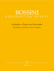 Andante and Theme and Variations for Flute, Clarinet, Horn and Bassoon