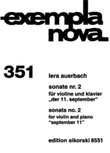 Sonata No. 2 for Violin and Piano