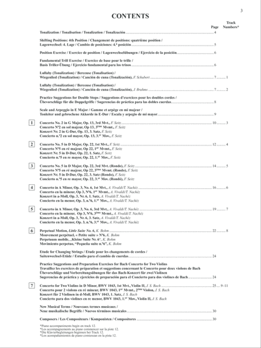 Suzuki Violin School Violin scores gallery preview page 3