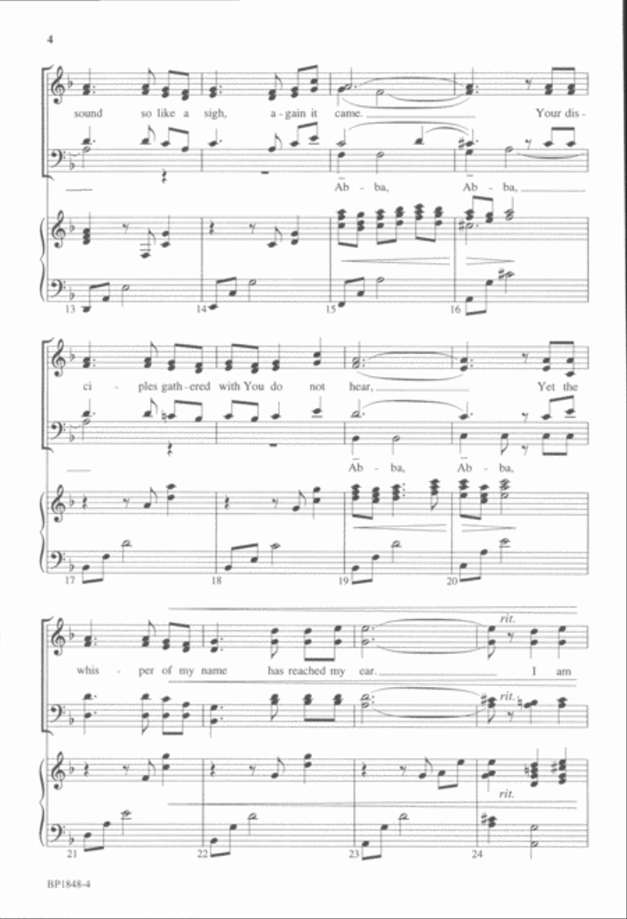 Abba 4-Part scores gallery preview page 3