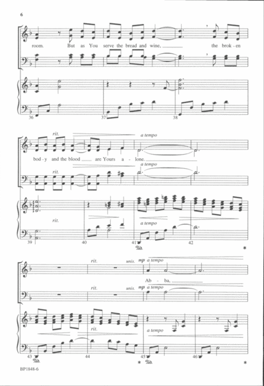 Abba 4-Part scores gallery preview page 5