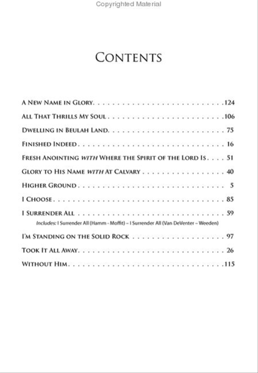 Higher Ground (Book) Higher Ground (Book) 4-Part scores gallery preview page 2