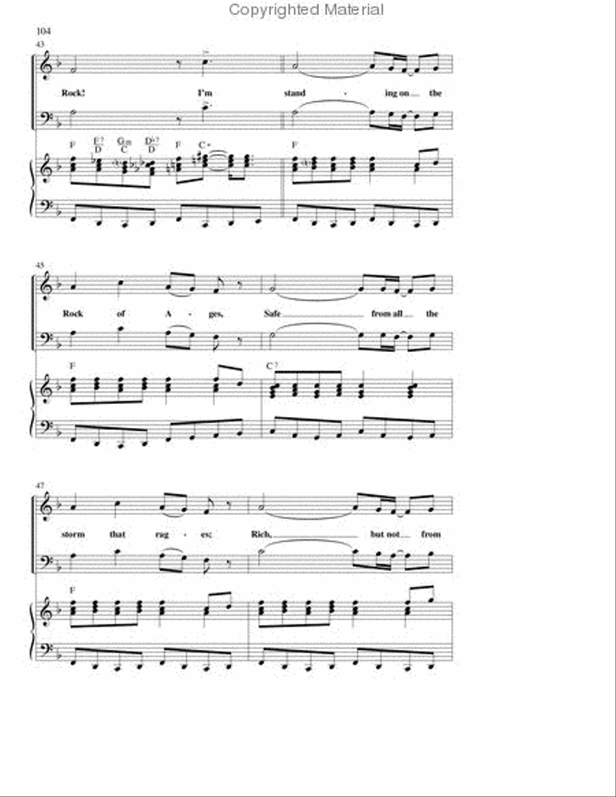 Higher Ground (Book) Higher Ground (Book) 4-Part scores gallery preview page 11