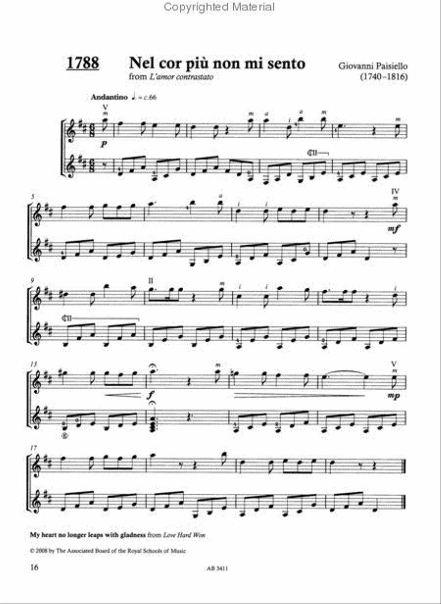 Time Pieces for Guitar, Volume 1 Classical Guitar scores gallery preview page 2