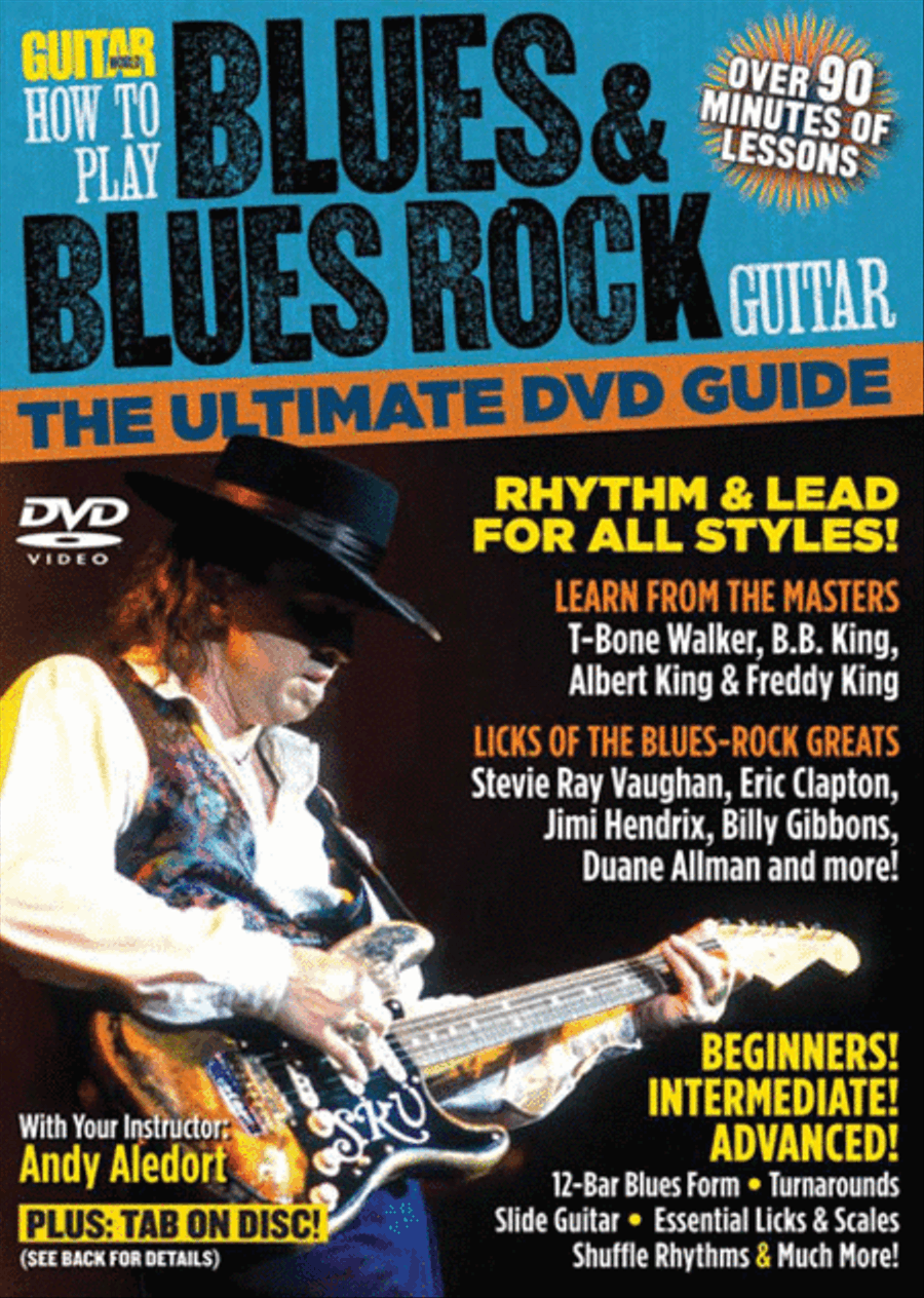 Guitar World -- How to Play Blues & Blues Rock Guitar Electric Guitar scores gallery preview page 1