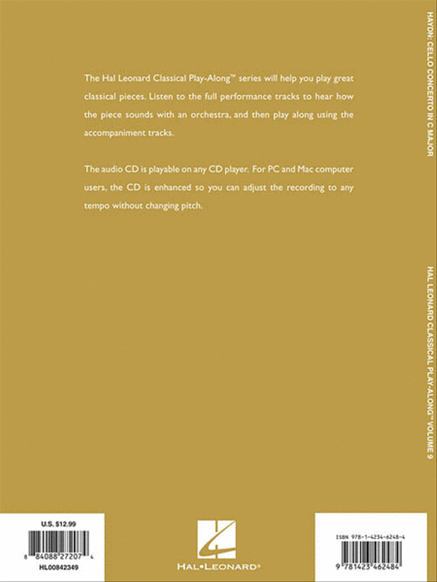 Cello Concerto in C Major, Hob. VIIb: 1 Cello Solo scores gallery preview page 2