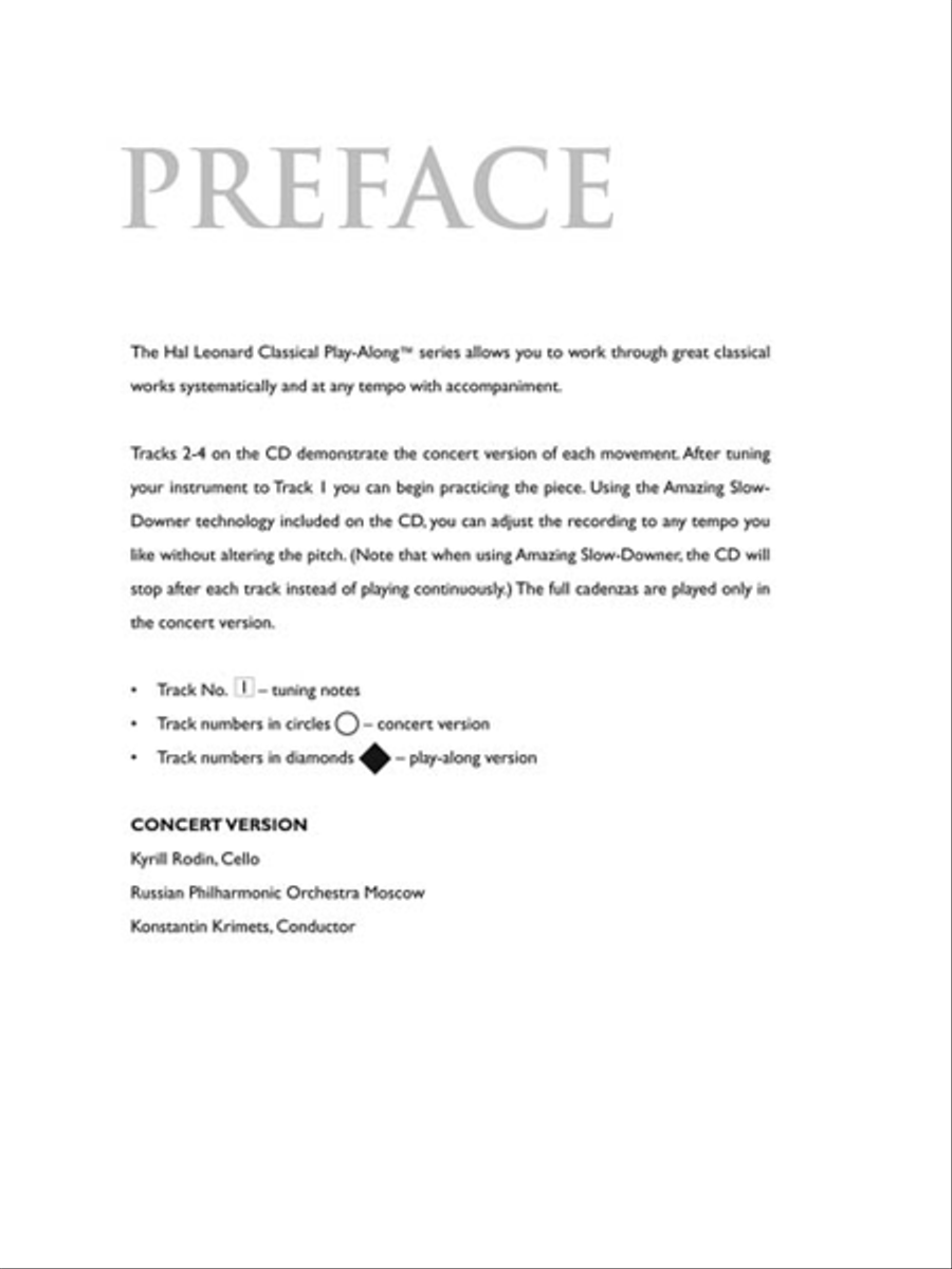 Cello Concerto in C Major, Hob. VIIb: 1 Cello Solo scores gallery preview page 3