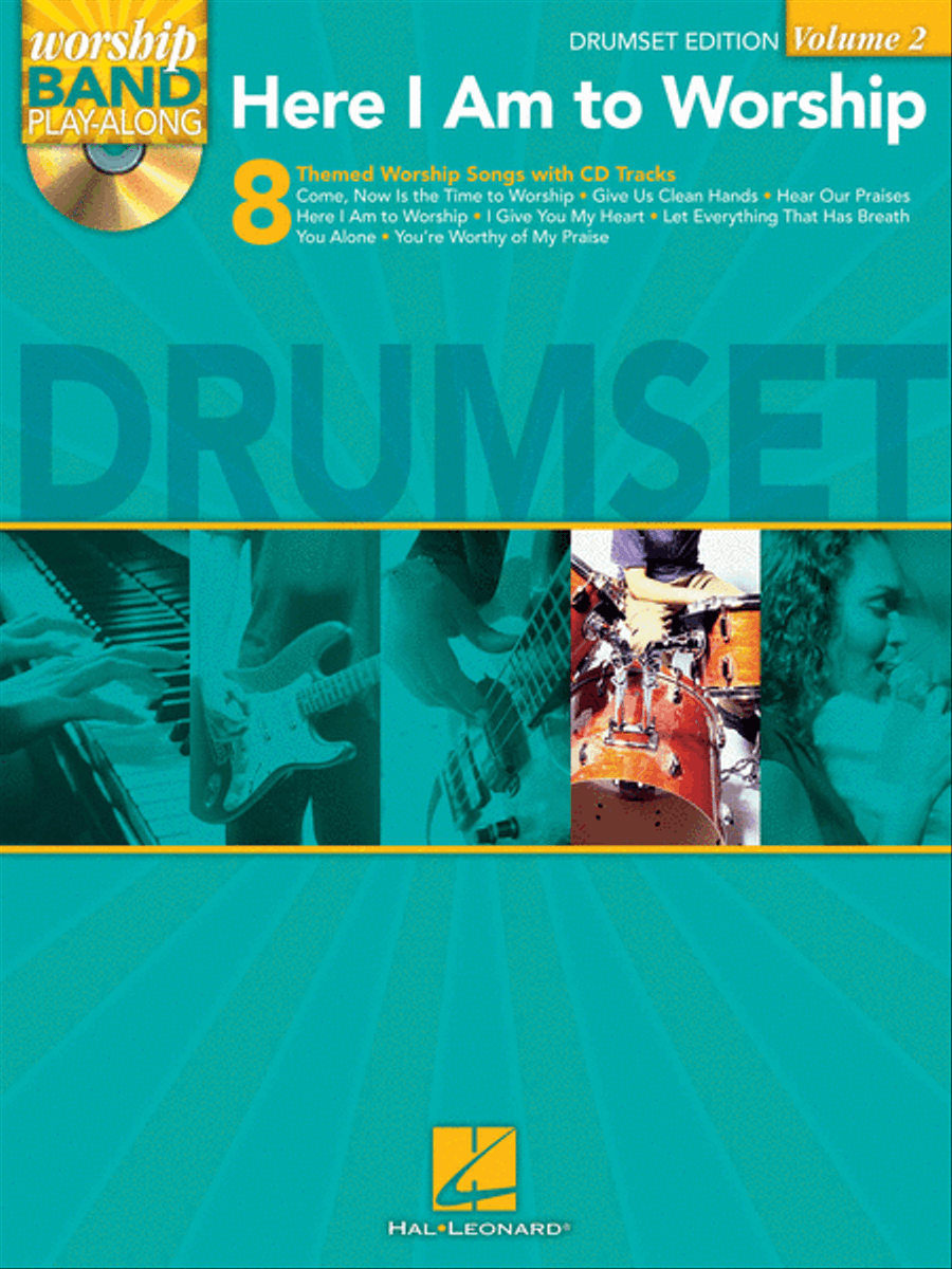 Here I Am to Worship - Drums Edition Drum Set scores gallery preview page 1