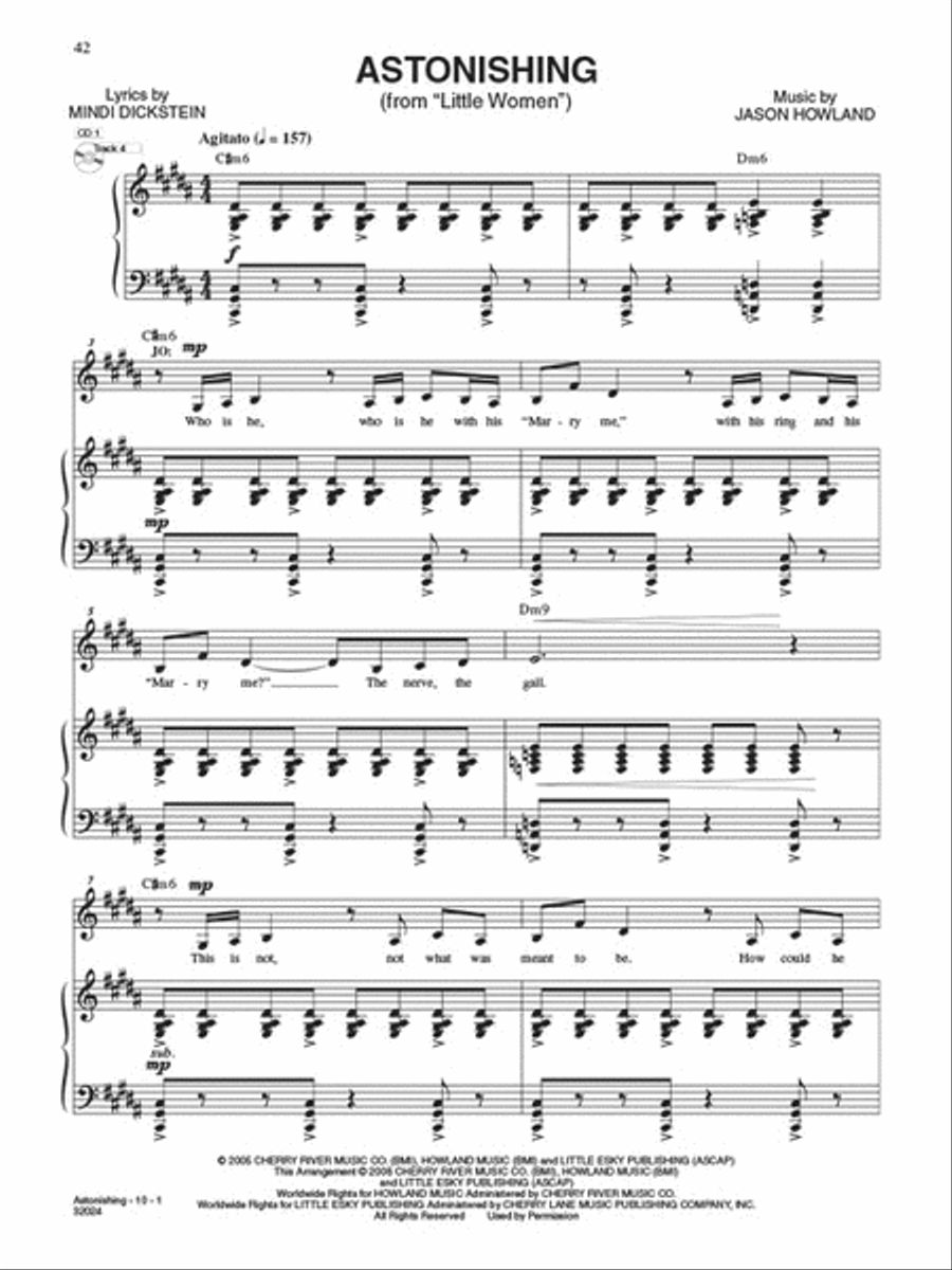 Broadway Presents! Teens' Musical Theatre Anthology: Female Edition High Voice scores gallery preview page 6