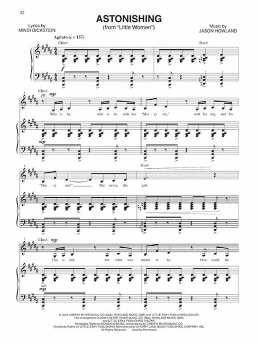 Broadway Presents! Teens' Musical Theatre Anthology: Female Edition High Voice scores gallery preview page 8