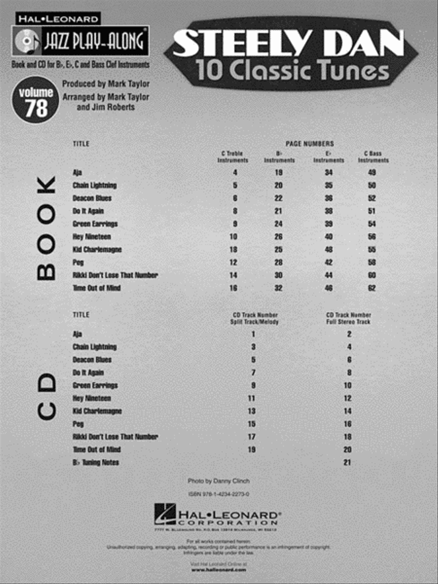 Steely Dan C Instrument scores gallery preview page 3