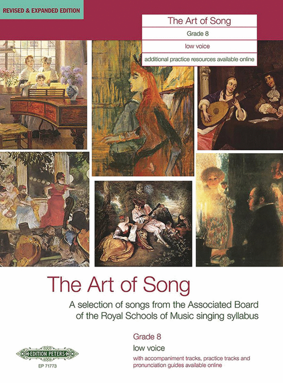 The Art of Song, Grade 8 (Low Voice) Low Voice scores gallery preview page 1
