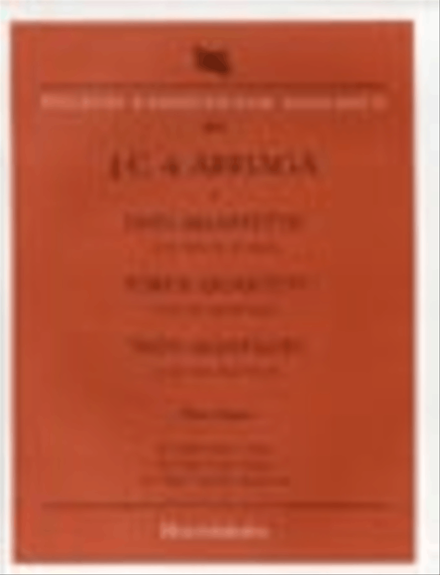 String Quartet No. 3 in Eb Major Cello scores gallery preview page 1