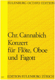 Concerto for flute, oboe and bassoon