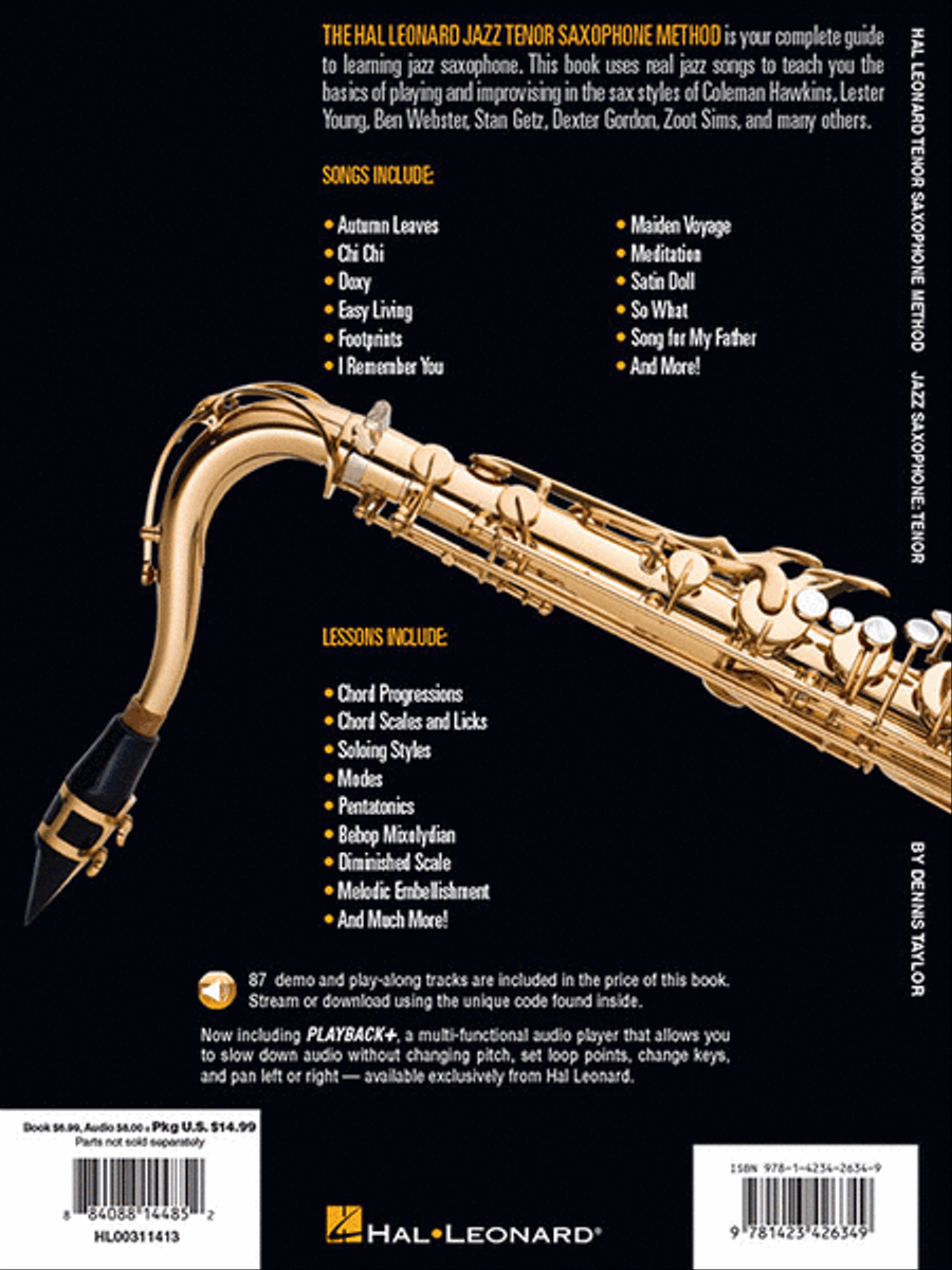Hal Leonard Tenor Saxophone Method Tenor Saxophone scores gallery preview page 5