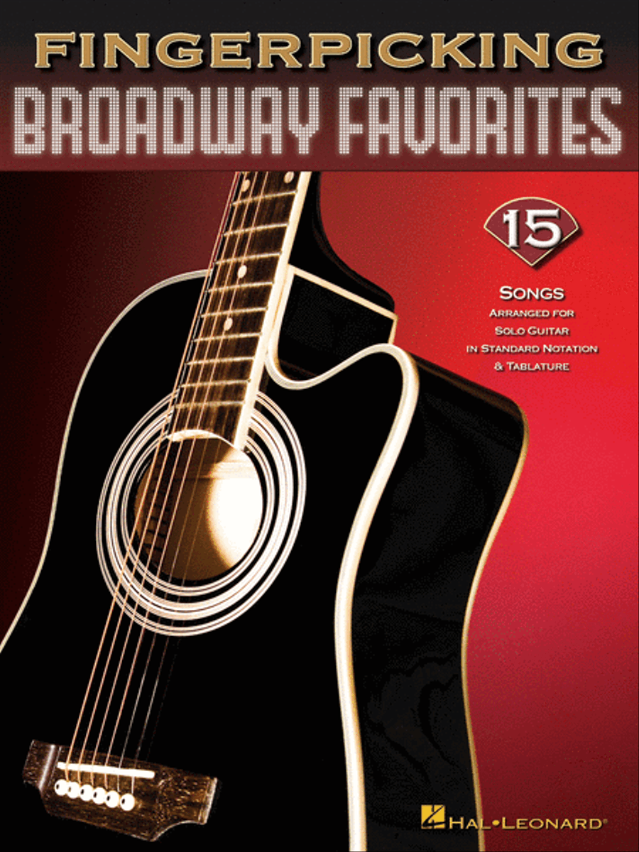 Fingerpicking Broadway Favorites Fingerpicking Guitar scores gallery preview page 1