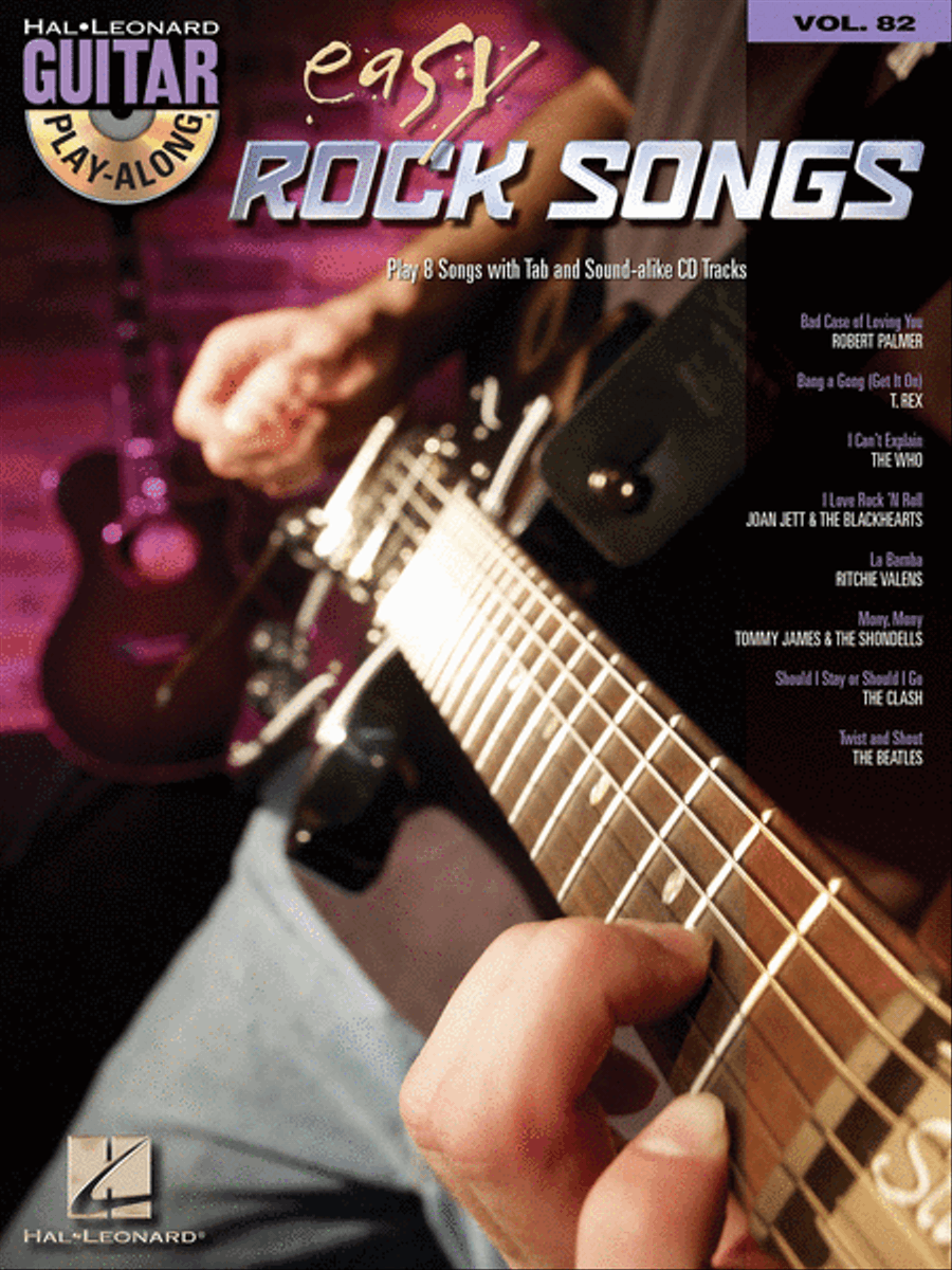 Easy Rock Songs Guitar Tablature scores gallery preview page 1