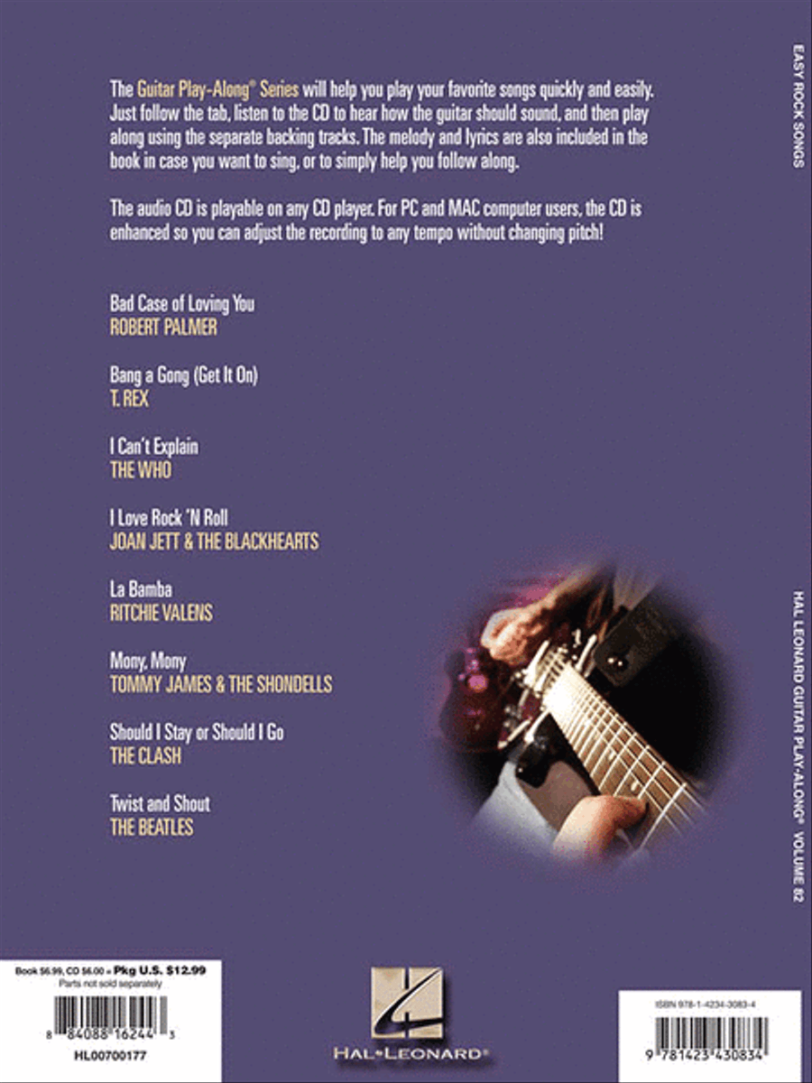 Easy Rock Songs Guitar Tablature scores gallery preview page 2