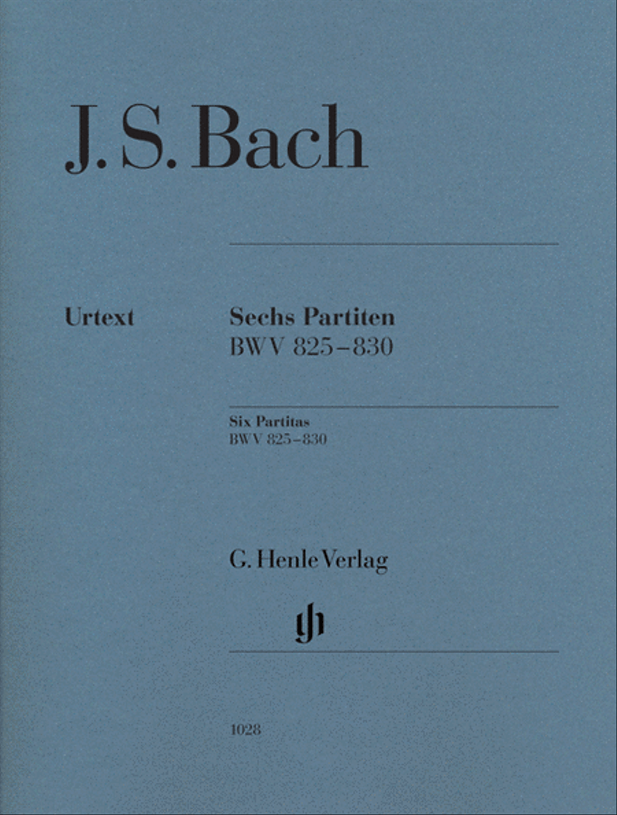 J.S. Bach: Six Partitas BWV 825-830 Piano Solo scores gallery preview page 1