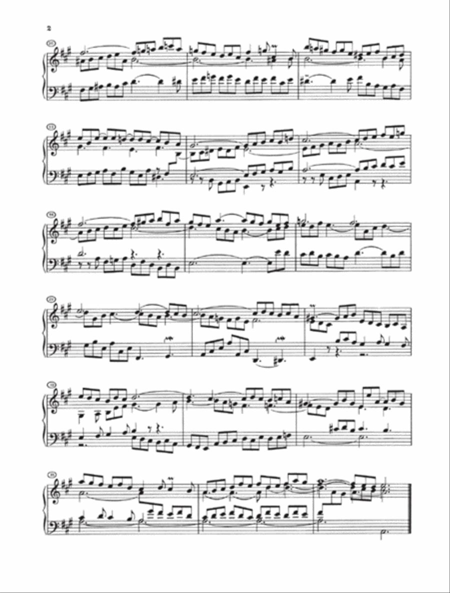 J.S. Bach: English Suites 1-3 BWV 806-808 Piano Solo scores gallery preview page 3