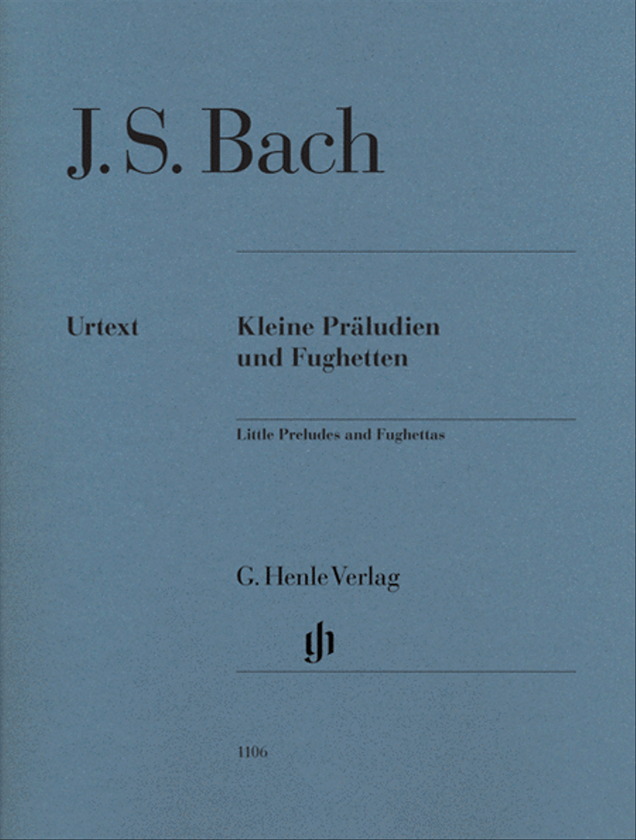 J.S. Bach: Little Preludes And Fughettas Piano Solo scores gallery preview page 1