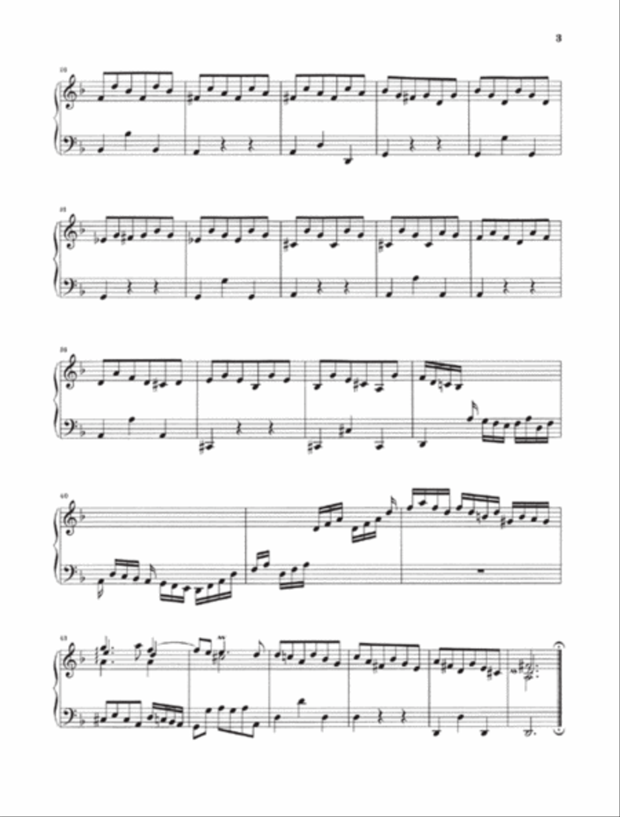 J.S. Bach: Little Preludes And Fughettas Piano Solo scores gallery preview page 4