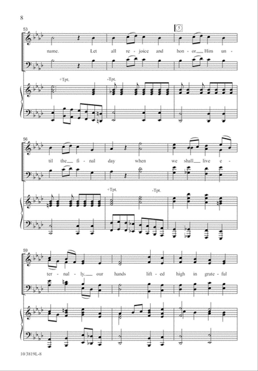 Refuge Refuge 4-Part scores gallery preview page 9