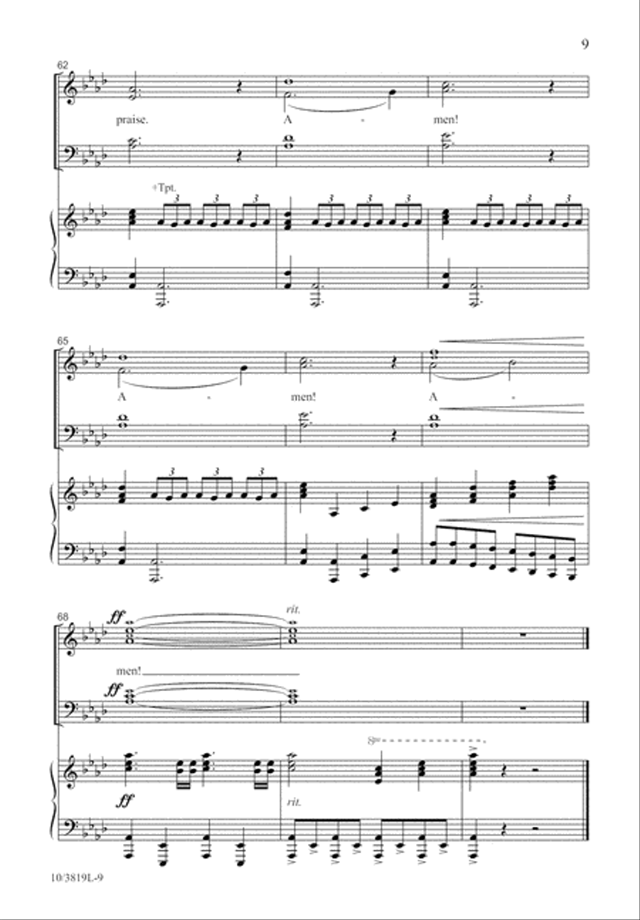 Refuge Refuge 4-Part scores gallery preview page 10