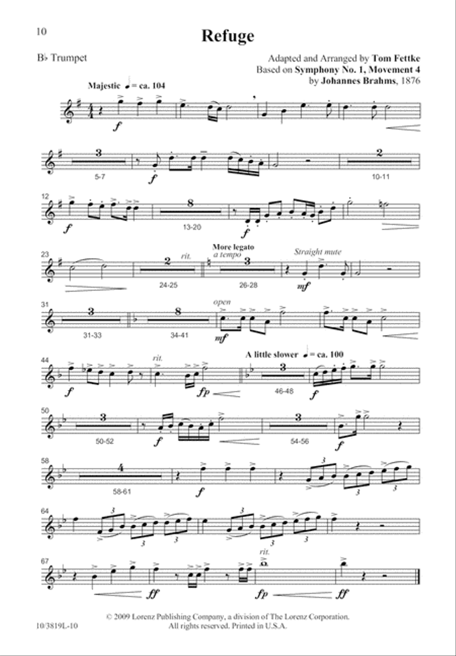 Refuge Refuge 4-Part scores gallery preview page 11