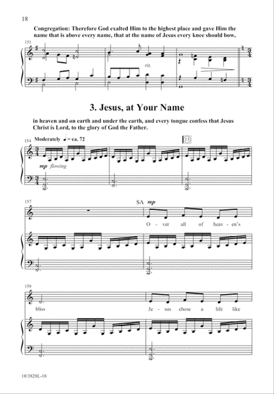 The Crown and the Cross The Crown and the Cross 3-Part scores gallery preview page 19