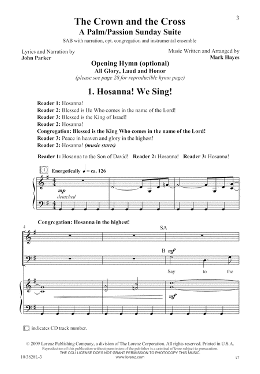 The Crown and the Cross The Crown and the Cross 3-Part scores gallery preview page 4