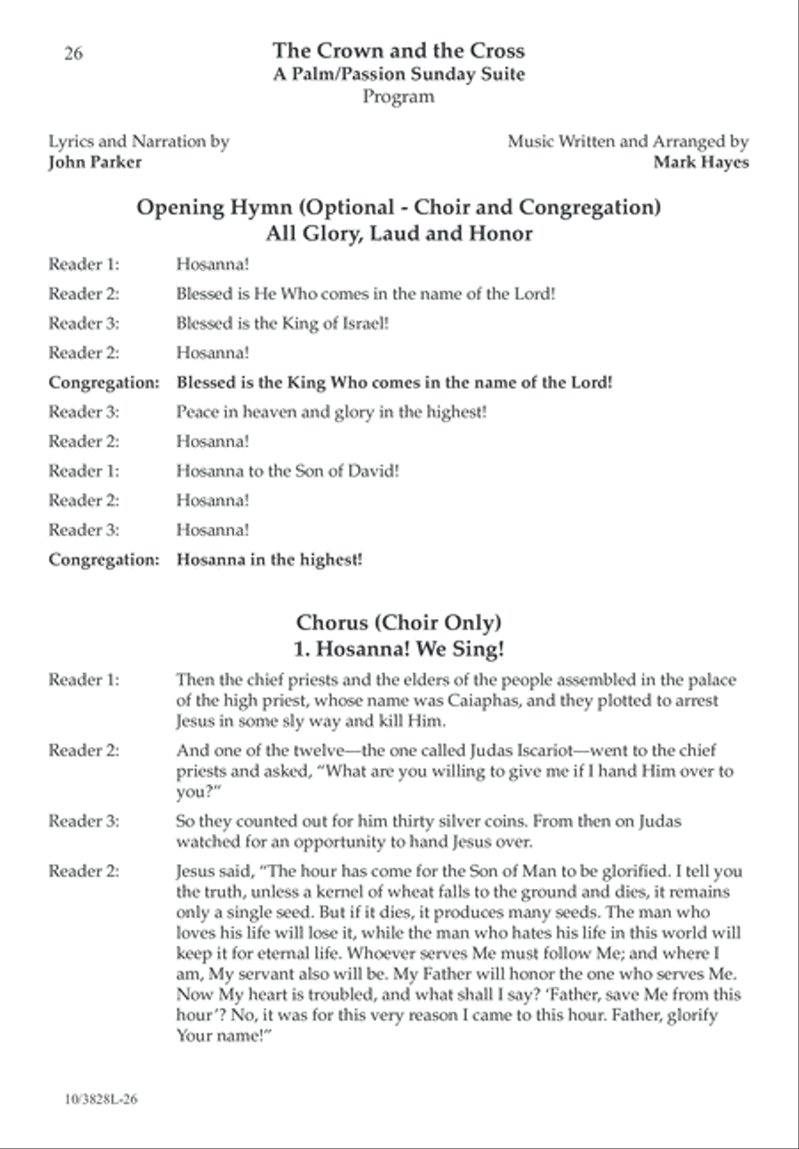 The Crown and the Cross The Crown and the Cross 3-Part scores gallery preview page 27